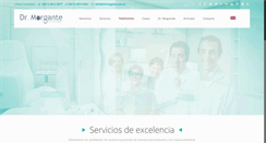 Desktop Screenshot of drmorgante.com.ar